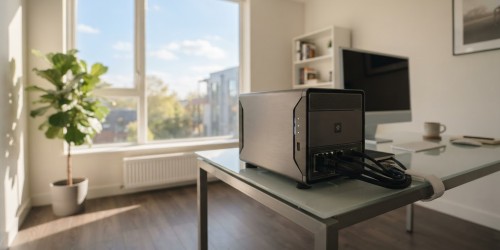 Servidor NAS para organizar backup e armazenamento em conjunto