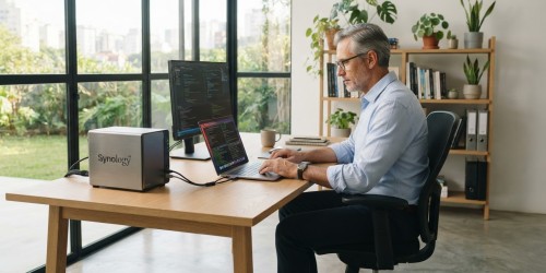 Servidor NAS para armazenar dados de engenharia e projetos