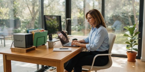 Servidor NAS para arquivar documentos e históricos digitais