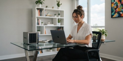 Servidor NAS para backup automático de computadores em rede