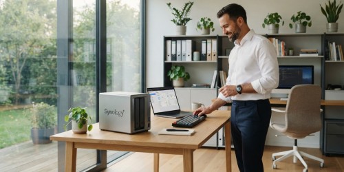 Servidor NAS para backup centralizado de arquivos da empresa