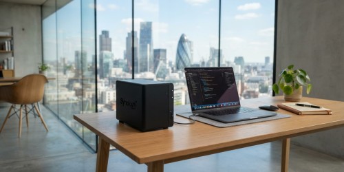 Servidor NAS para backup automático de arquivos pesados