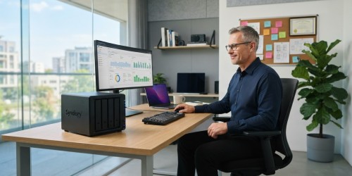 Servidor NAS para backup programado de servidores Linux