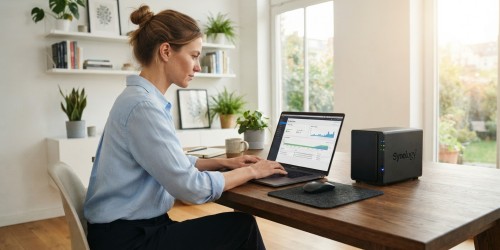 Servidor NAS para backup com versionamento de dados multiômicos