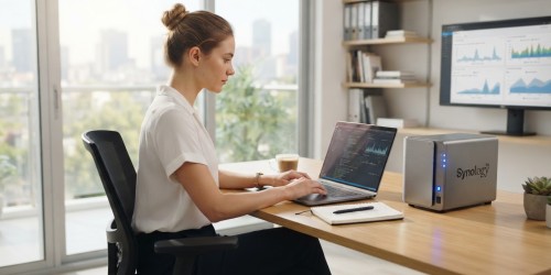 Servidor NAS para backup local de projetos corporativos