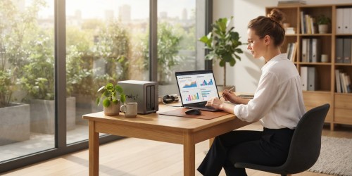 Servidor NAS para backup com segunda cópia de dados corporativos