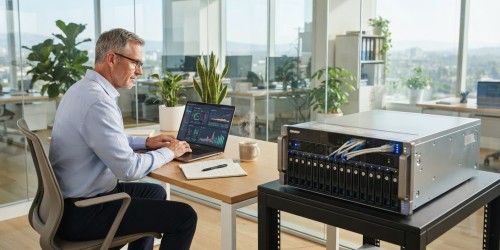 Servidor NAS para backup e recuperação de dados de bioinformática