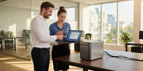 Servidor NAS para backup e recuperação de servidores Windows