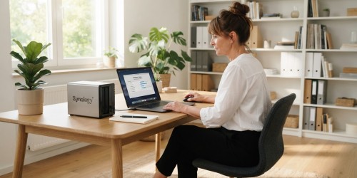 Servidor NAS para backup local de pastas compartilhadas