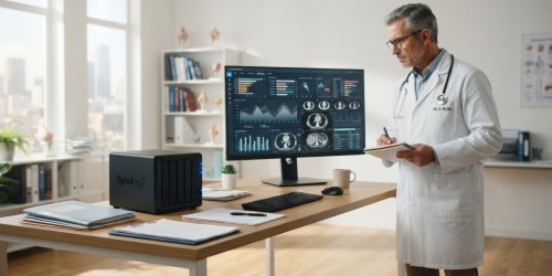 Servidor NAS para backup com versionamento de imagens médicas