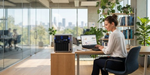 Servidor NAS para backup com versionamento de dados de bioinformática