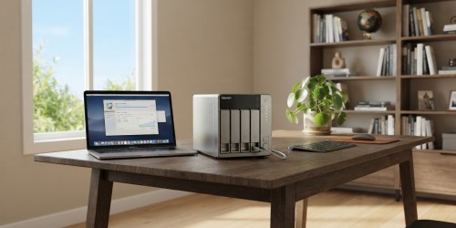 Servidor NAS para backup centralizado de computadores em rede