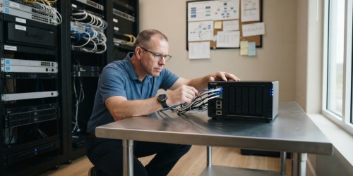 Servidor NAS para backup centralizado de dados do MiSeq