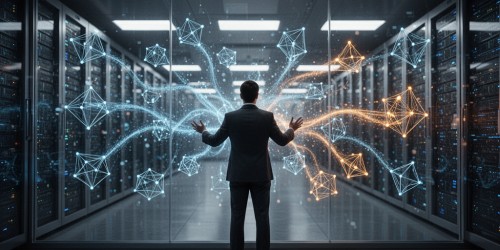 Como gerenciadores de storage controlam volumes e alertas?