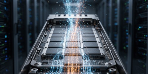 Como um storage all flash diminui a latência?