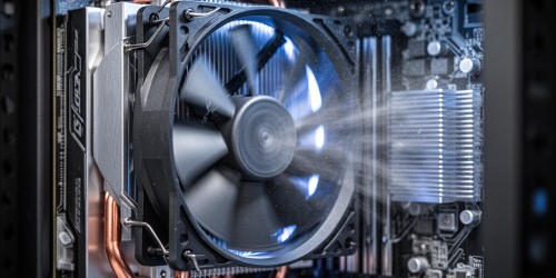 Como o ventilador de servidor protege os componentes?