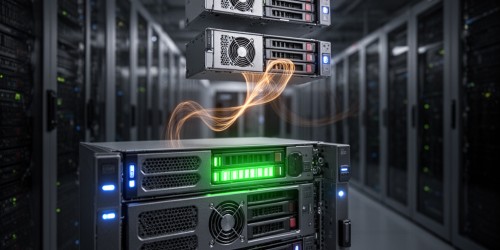 Como o storage redundante evita indisponibilidade?