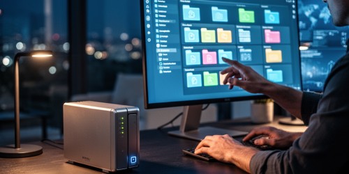 Como organizar arquivos em um NAS?