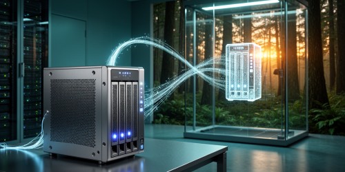 Replicação NAS: quando uma cópia externa protege arquivos