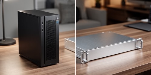 Como escolher entre um NAS torre e um NAS rack?