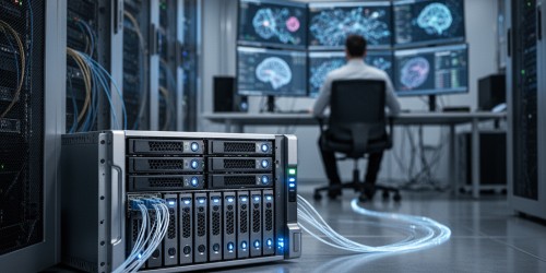 Como um NAS apoia projetos de inteligência artificial?