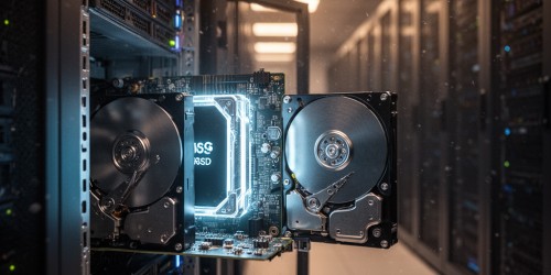 Por que o storage híbrido combina custo e velocidade?