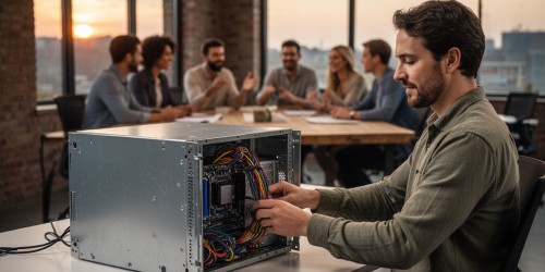 Como configurar o file share NAS sem travar a equipe