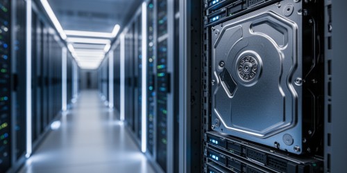 Por que os HDDs continuam úteis em grandes volumes?