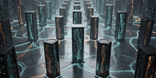 Como nós formam um storage distribuído?