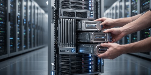 Como o scale up aumenta capacidade no storage?