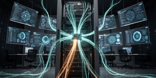 Como um servidor VDI entrega desktops virtuais?