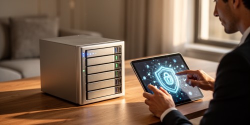 Como usar um QNAP NAS com acesso seguro