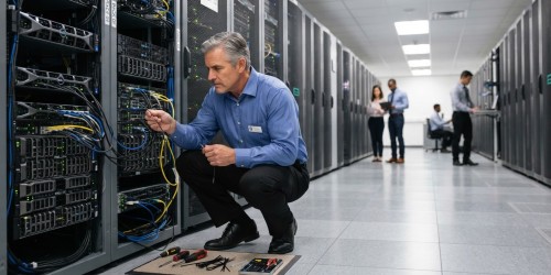 Como conectar uma interface SAS com desempenho previsível