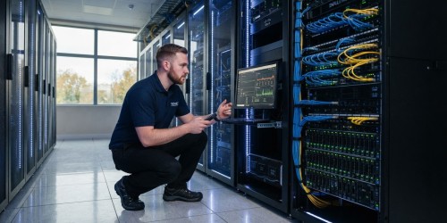 Como o iSCSI entrega discos pela rede em um storage?
