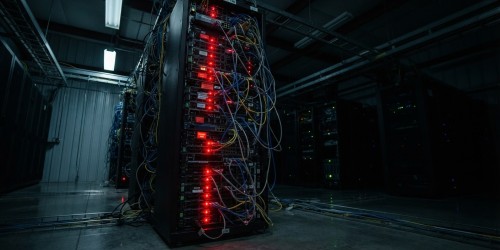 Onde um cluster NAS falha quando não há monitoramento