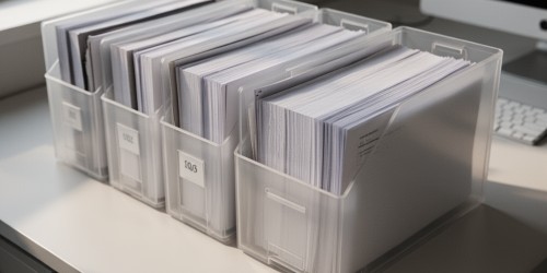 Como guardar documentos fiscais com retenção definida