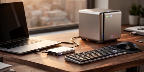 Como organizar arquivos em SSD externo e NAS para otimizar seu fluxo de trabalho