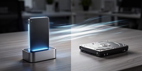 SSD externo com dock versus HD externo: entenda as diferenças de velocidade e uso