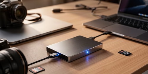 Como evitar a perda de arquivos ao transferir fotos e vídeos para o SSD externo