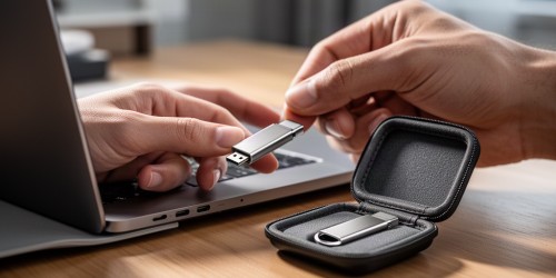 Como evitar a perda de arquivos ao usar pen drives para backup e transporte