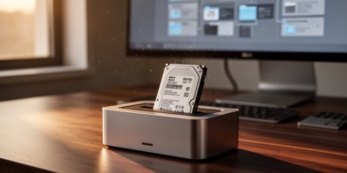Como recuperar dados e organizar arquivos usando um dock para HD externo