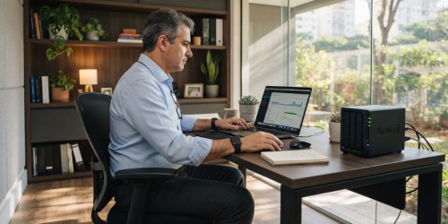 Como configurar o backup automático em um NAS empresarial