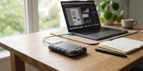 O que torna um SSD externo realmente resistente a choques e quedas acidentais?