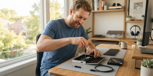Como montar seu próprio SSD externo NVMe de alta velocidade usando um case dedicado
