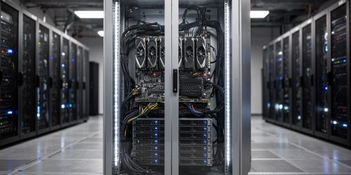Rack Inteligente para IA Privada: Proteção Física e Alta Disponibilidade para GPUs e Storages