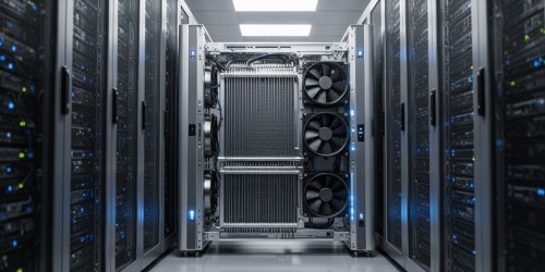 O que é refrigeração close-coupled em racks para servidores