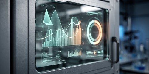 Quais indicadores monitorar no painel LCD do smart cabinet