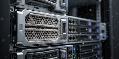 Como a poeira afeta servidores, switches e storages