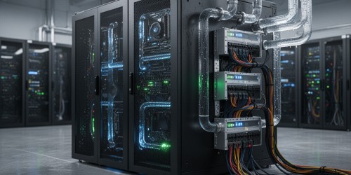 Preço de rack para edge computing com energia e refrigeração