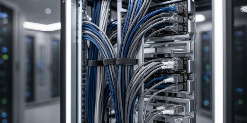 Como planejar cabeamento em racks inteligentes compactos